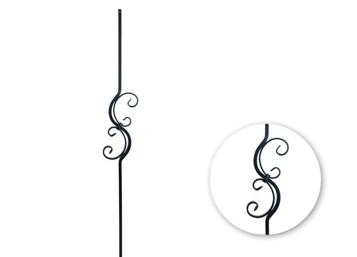 Wrought iron railing